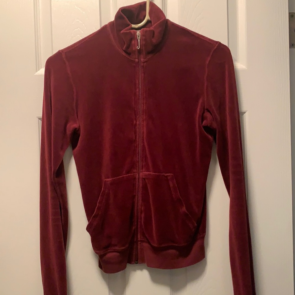 Juice couture velour track zip up